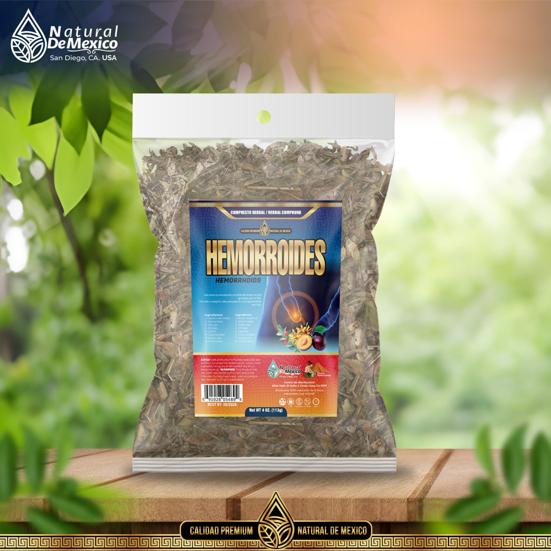 Compuesto Herbal Hemorroides Hemorrhoids 4 onzas Tea Te 4 Oz.
