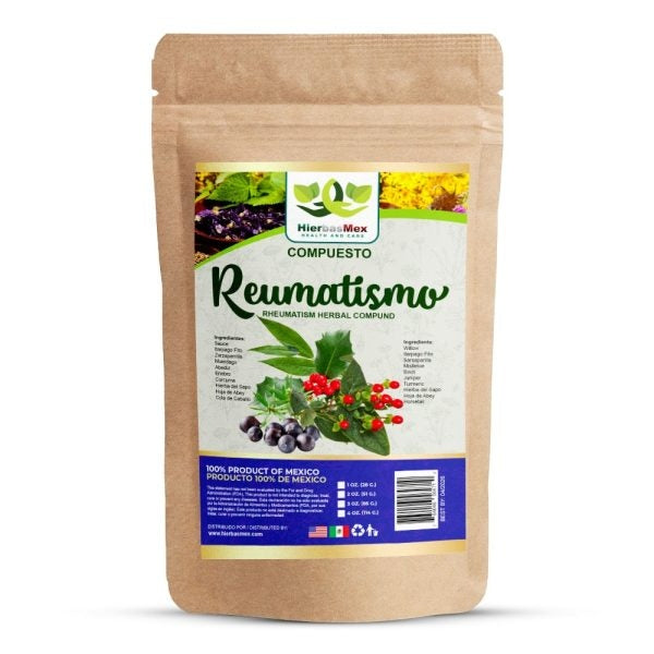 Compuesto Herbal Reumatismo Herbal Compound 100% Natural Wild Crafted