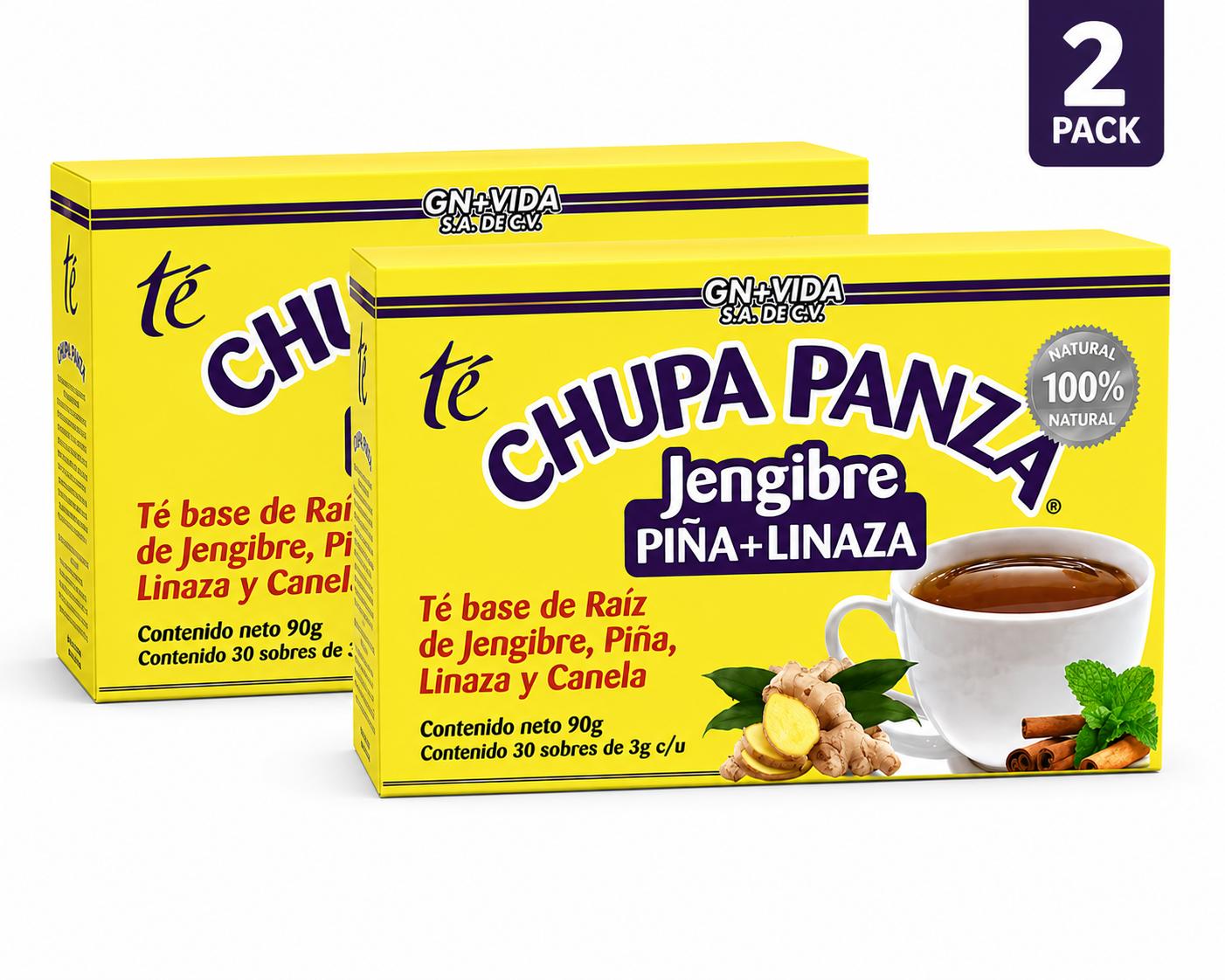 2 Pack Te Chupa Panza GN 30 Sobres