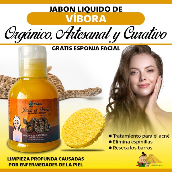Jabón líquido de Víbora Pack de 3