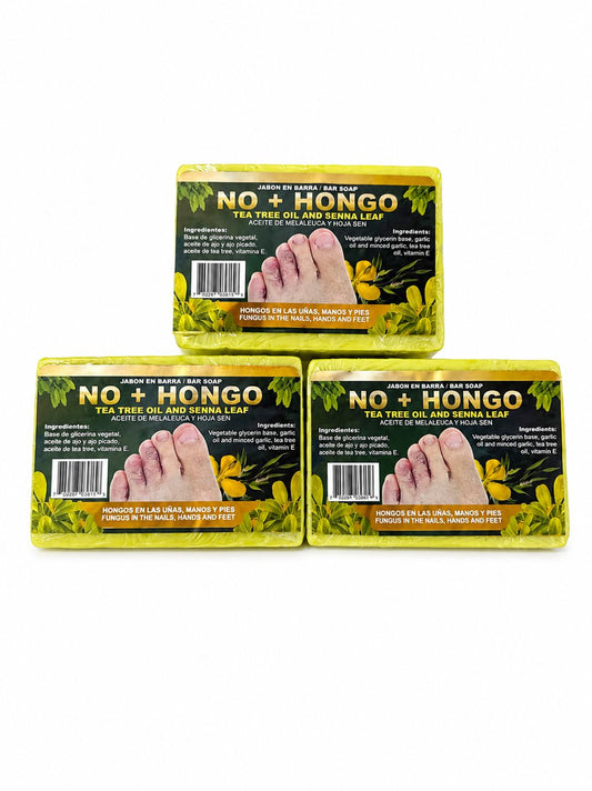 3 Pack Jabon de Barra Hongos Hongo