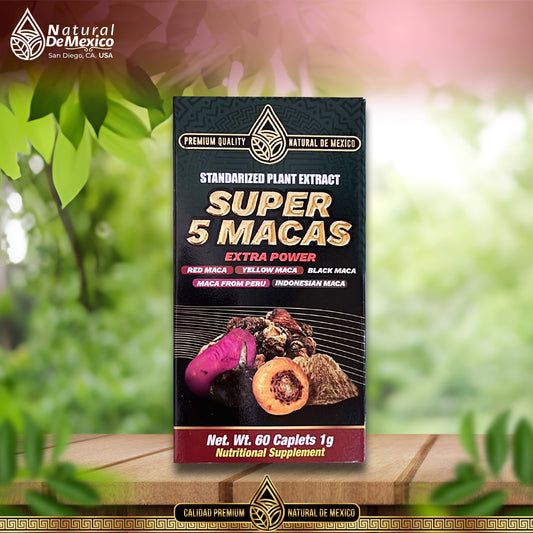 Suplemento Super 5 Macas Supplement 60 Caplets