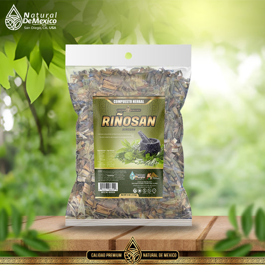 Compuesto Herbal Riñosan Rinosan 4 onzas Tea Te 4 Oz.