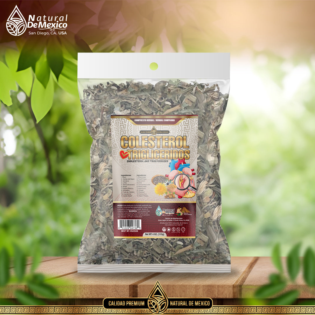 Compuesto Herbal Colesterol 4 onzas Te Tea 4 Oz. Cholesterol and Tryglicerids Tea