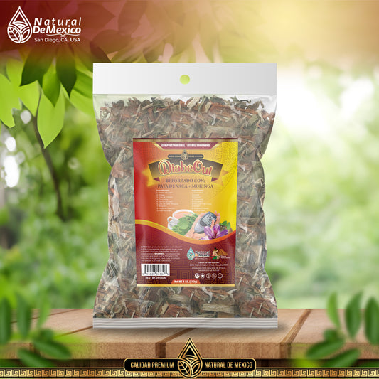 Compuesto Herbal Diabe Out 4 onzas Te Tea 4 Oz.