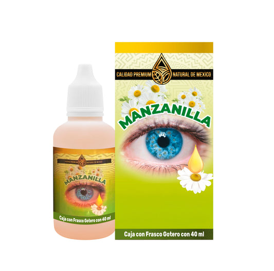 Gotas Manzanilla para Ojos Natural de Mexico 40 ml