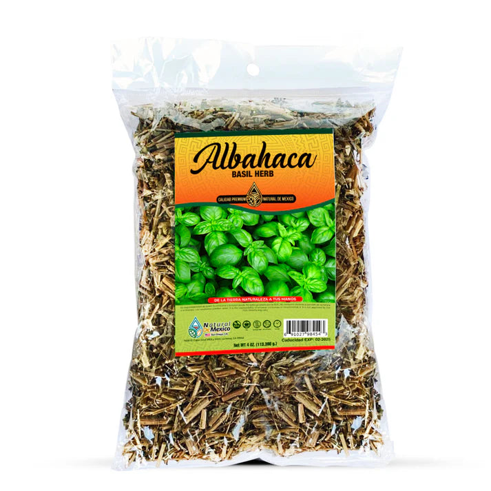 Albahaca Te Tea 4 Oz. Dried Cut Leaves