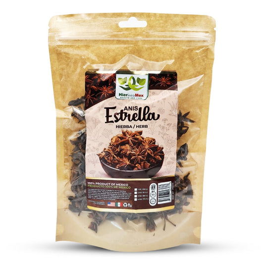 Anis Estrella Star Anisse Hierba Herb 4 Oz.