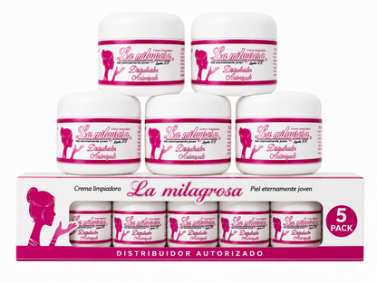 Pack de 5 Cremas Mila de 2 oz
