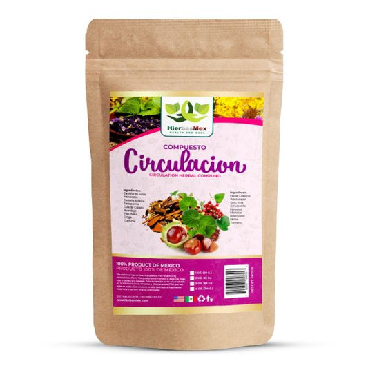 Compuesto Herbal Circulacion Herbal Compound 100% Natural Wild Crafted