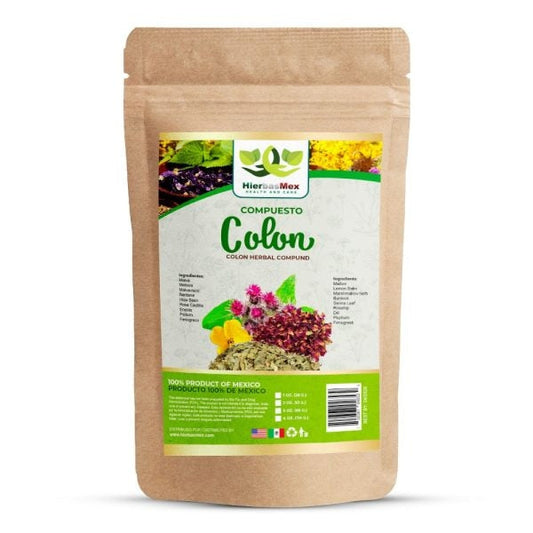 Compuesto Herbal Colon Herbal Compound 100% Natural Wild Crafted
