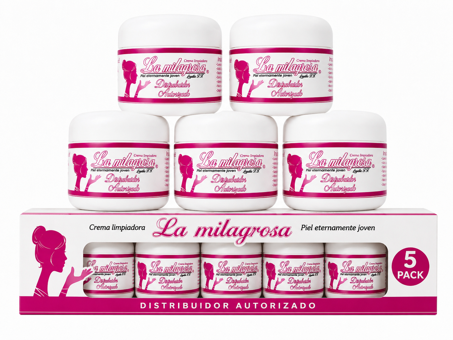 Combo 5 Pack Crema Mila