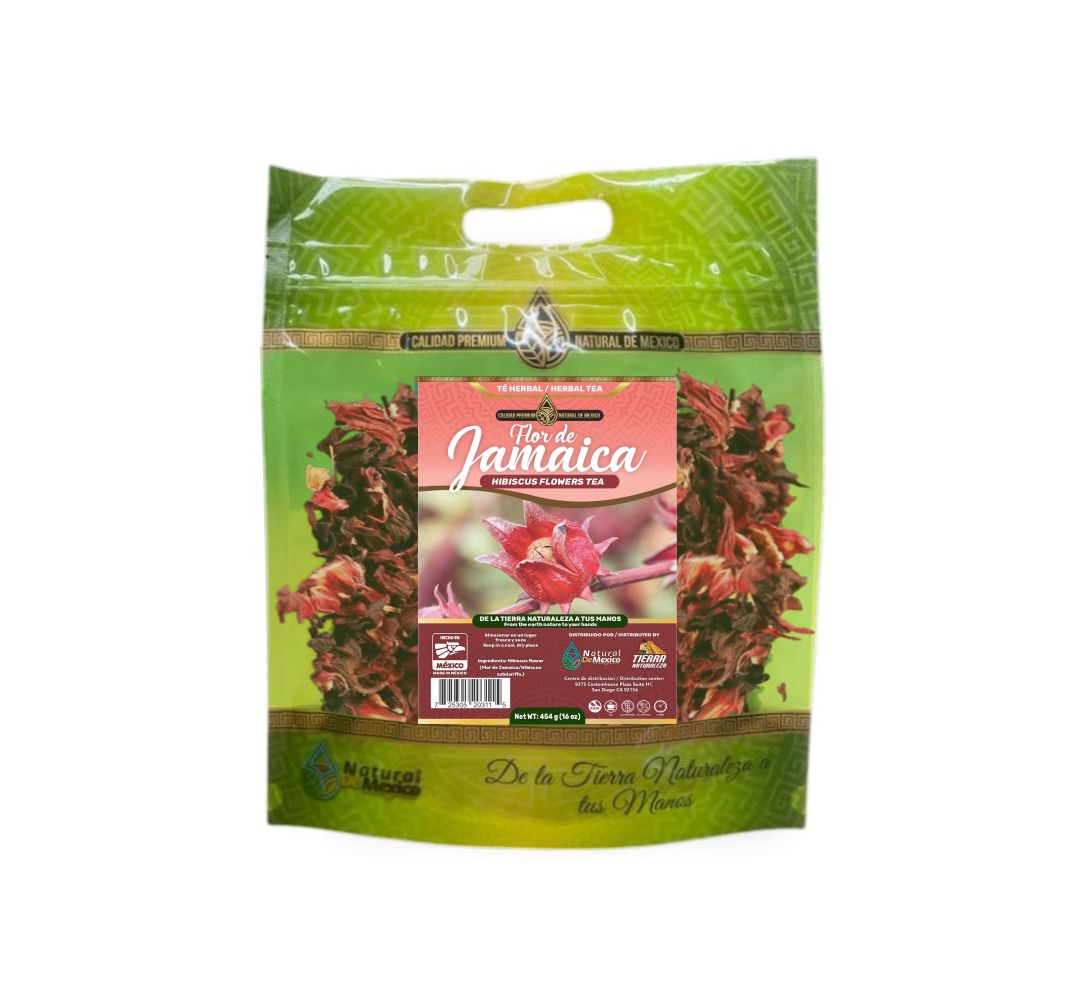 Flor de Jamaica Te Tea 16 Oz.