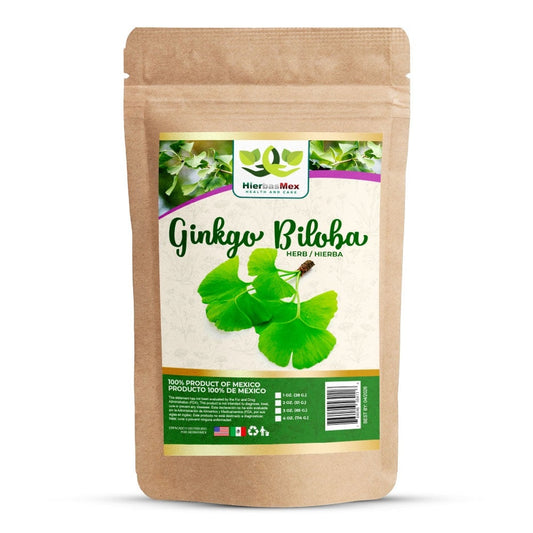 Ginkgo Biloba Hierba Herb 4 Oz. Wild Crafted