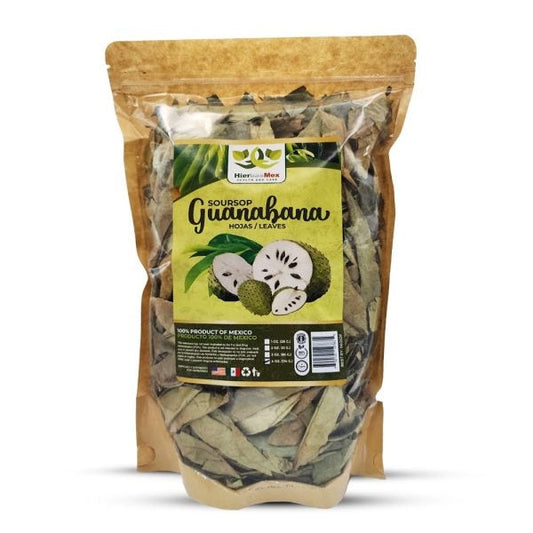 Hojas de Guanabana Soursop Leaves Hierba Herb 4 Oz. Wild Crafted