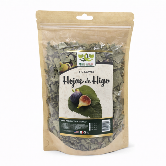 Hojas de Higo Fig Leaves Hierba Herb 4 Oz. Wild Crafted