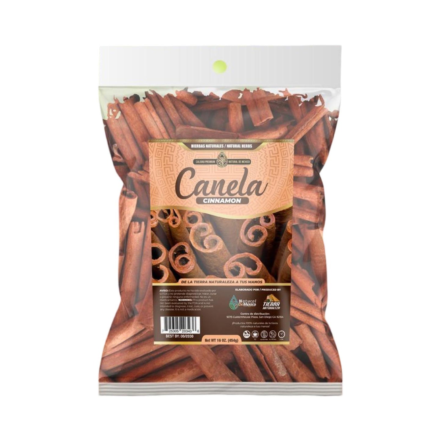 Canela Cinnamon Natural 16 Oz.