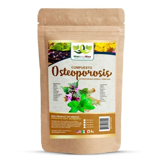 Compuesto Herbal Osteoporosis Herbal Compound 100% Natural Wild Crafted