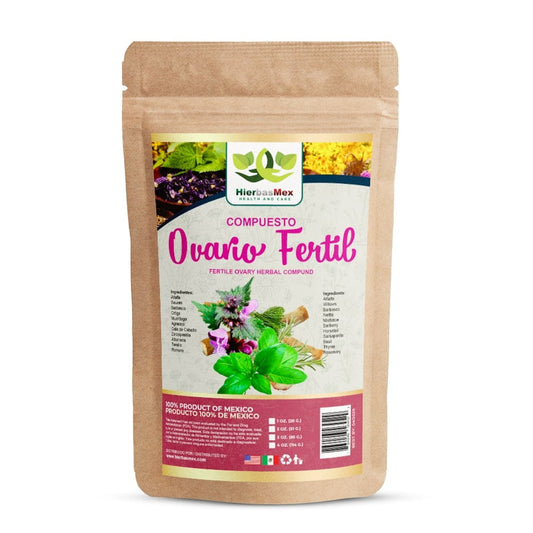 Compuesto Herbal Ovario Fertil Herbal Compound 100% Natural Wild Crafted