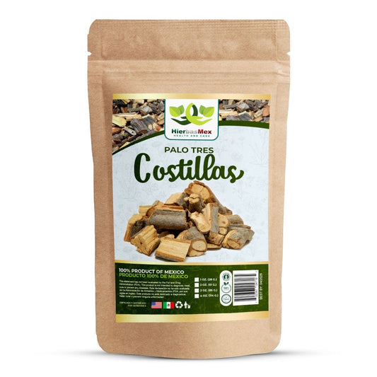 Palo Tres Costillas Hierba Herb 4 Oz. Wild Crafted