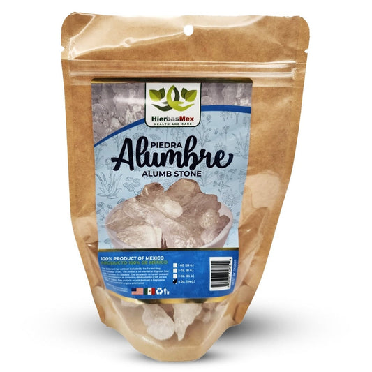 Piedra Alumbre Alumb Stone Hierba Herb 4 Oz. Wild Crafted