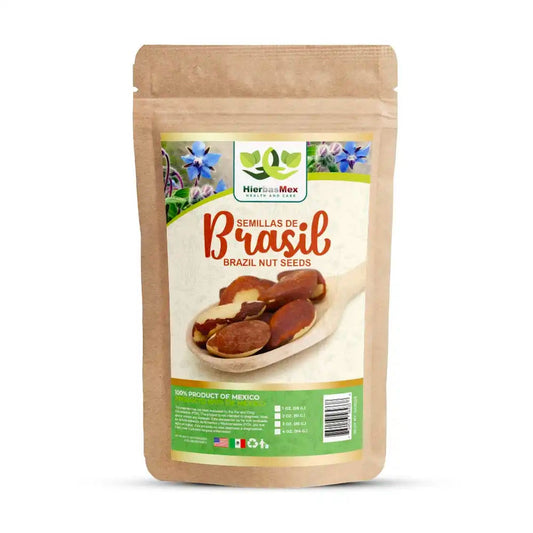 Semilla Brasil Brazil Nut Seeds Herb 4 Oz. Wild Crafted
