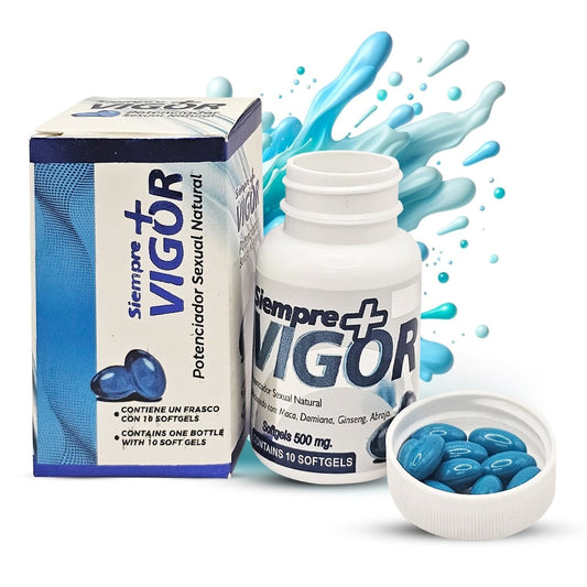Suplemento Siempre Mas Vigor 100% Natural