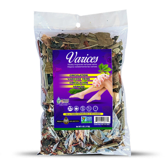 Compuesto Herbal Varices 4 onzas Tea Te 4 Oz.