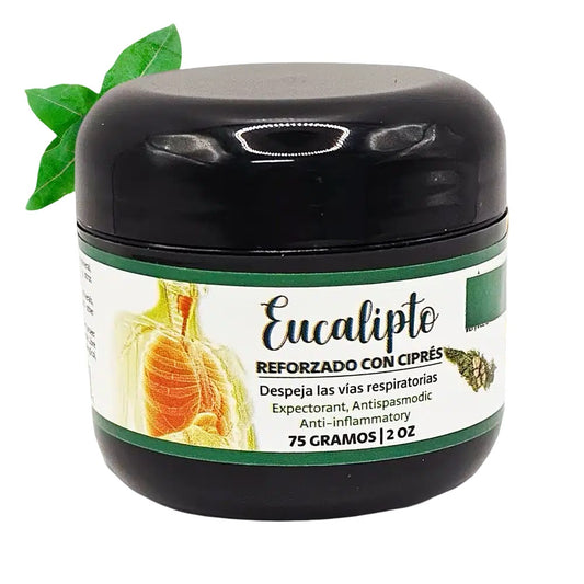 Unguento Gel de Eucalipto Eucalyptus Ointment 2 oz. 100% Natural