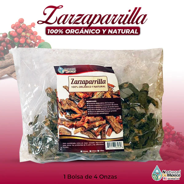 Zarzaparrilla 4 onzas Te Tea 4 Oz.