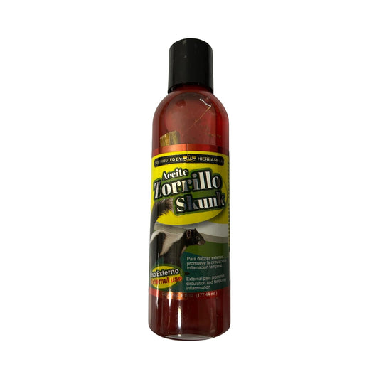 Aceite de Zorillo Skunk Oil 6 fl oz. 100% Natural
