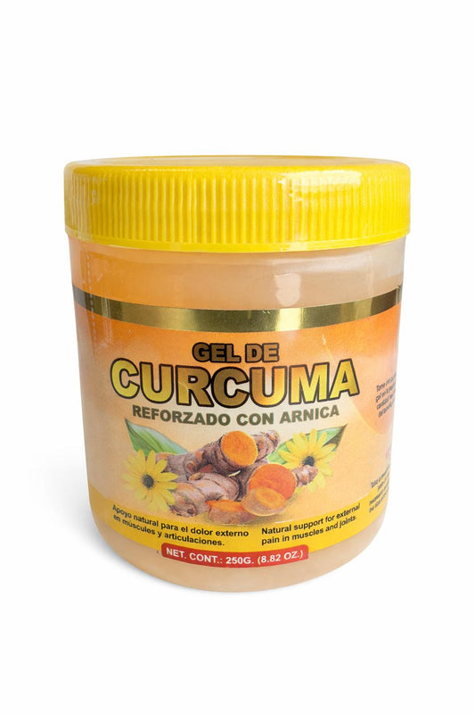 Pomada Gel de Curcuma Reforzada con Arnica 125gr.