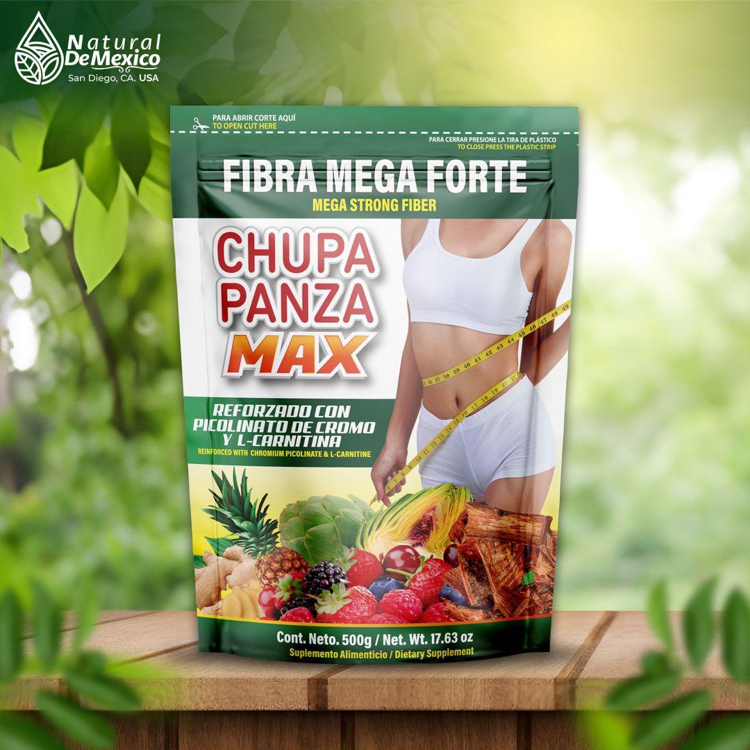 Suplemento en Polvo Fibra Chupa Panza Max 500gr