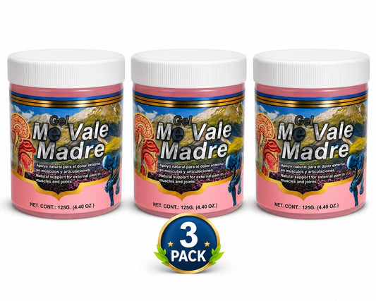 3 Pack Gel Me Vale 125gr