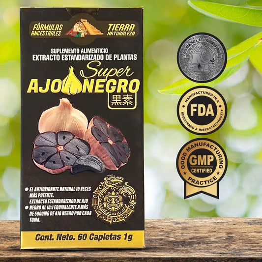 Suplemento Ajo Negro Tierra Naturaleza 60 Caplets